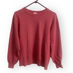 Pink champion crew neck women’s large